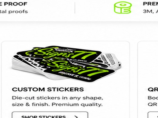 Custom stickers
