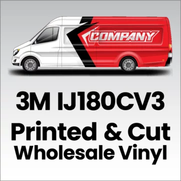 Printed and Cut - 3M IJ180CV3 Vinyl Wrap Film