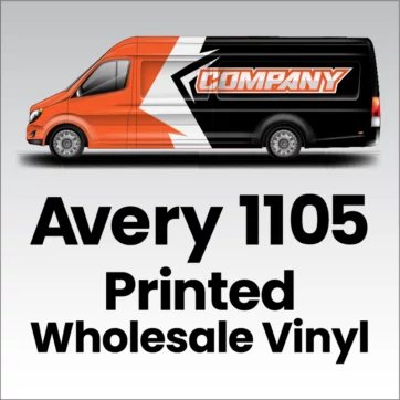 Printed - Avery 1105 Vinyl Wrap Film